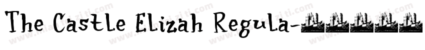 The Castle Elizah Regula字体转换